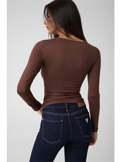 Top con dettagli gioiello GUESS | W6BP27K6288/G1EA